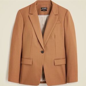 J. Crew Camel Tailored Blazer Jacket